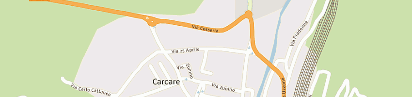 Mappa della impresa ristorante il quadrifoglio a CARCARE