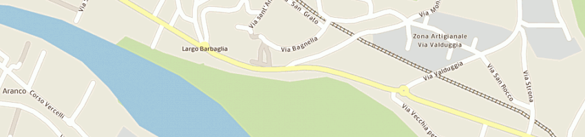 Mappa della impresa re la rocca francesco a BORGOSESIA