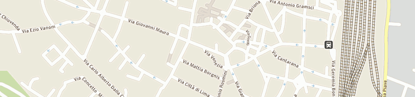 Mappa della impresa caffe' del centro snc di benedetto grazia e c a DOMODOSSOLA