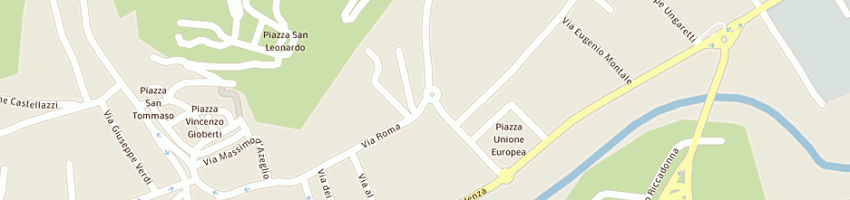 Mappa della impresa bonosa schiavetta bruna a CANELLI