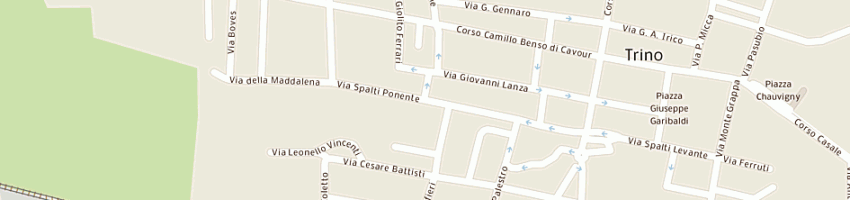Mappa della impresa lorio francesco a TRINO