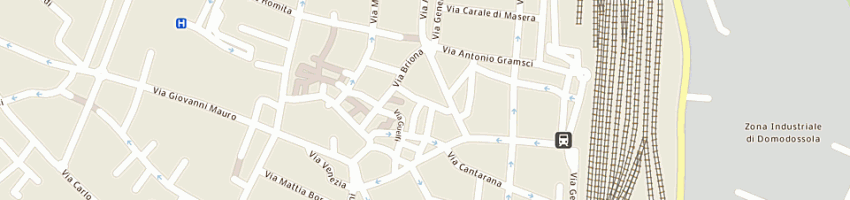 Mappa della impresa albergo ristorante domus a DOMODOSSOLA