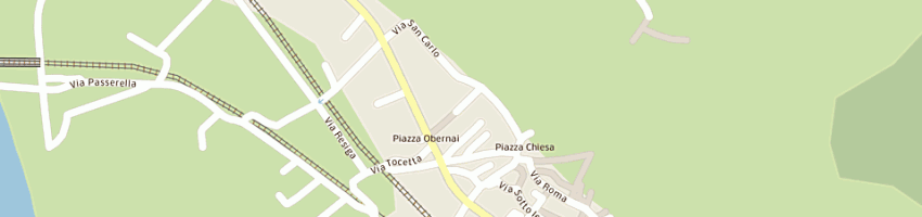 Mappa della impresa secci giuseppe a VOGOGNA