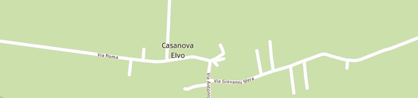 Mappa della impresa consorzio di irrigazione e bonifica ovest sesia baraggia a CASANOVA ELVO