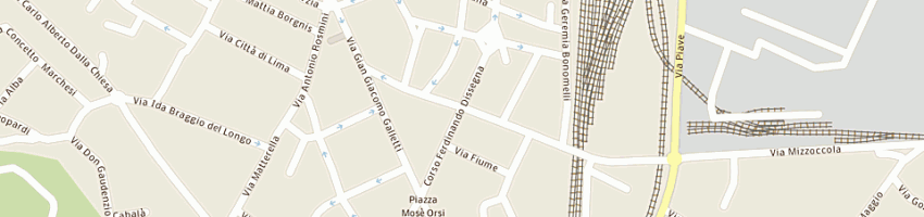 Mappa della impresa centro computer a DOMODOSSOLA