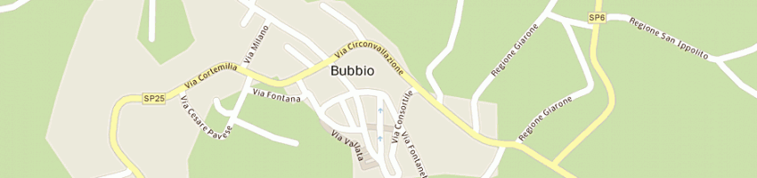 Mappa della impresa roveta carlo a BUBBIO