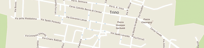 Mappa della impresa martinotti lorenzo a TRINO