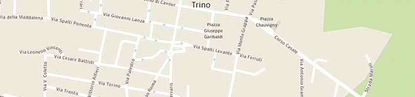 Mappa della impresa ran sas di annalisa peluso e c a TRINO