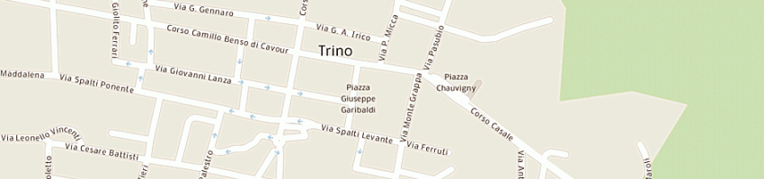 Mappa della impresa dellarole antonio a TRINO