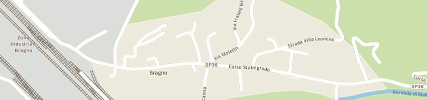 Mappa della impresa garrone sandro a CAIRO MONTENOTTE