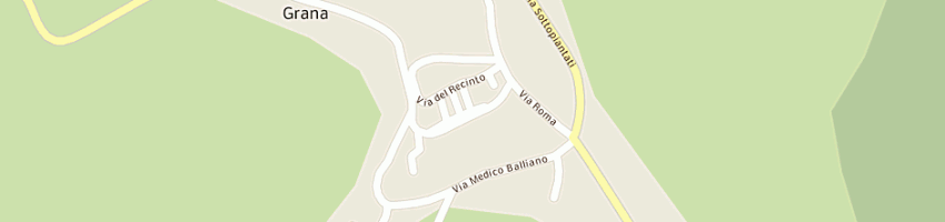 Mappa della impresa figlio di dio giuseppe a GRANA