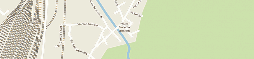 Mappa della impresa municipio di beura - cardezza a BEURA CARDEZZA