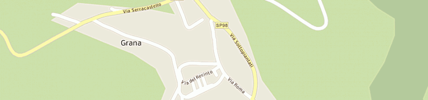 Mappa della impresa morando giancarlo a GRANA