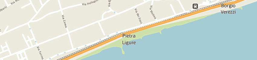 Mappa della impresa salone vierka a BORGIO VEREZZI