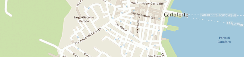 Mappa della impresa rombi avv cesare - costa avv daniela studio legale associato a CARLOFORTE