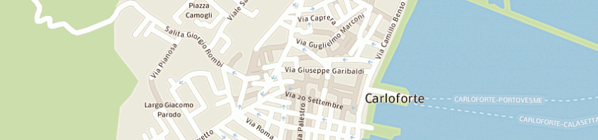 Mappa della impresa comune di carloforte a CARLOFORTE