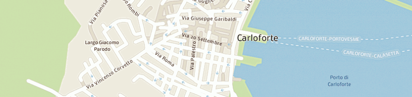 Mappa della impresa elettrica leone di giancarlo leone e c (snc) a CARLOFORTE
