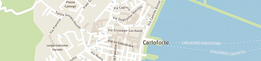 Mappa della impresa congiu patrizia a CARLOFORTE