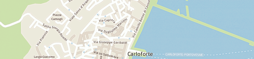 Mappa della impresa vigo carlo a CARLOFORTE