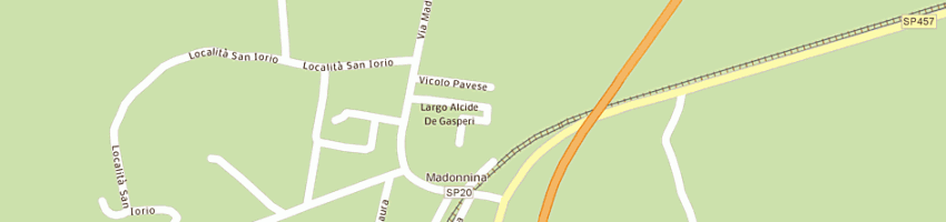 Mappa della impresa cantina sociale colli di crea a SERRALUNGA DI CREA