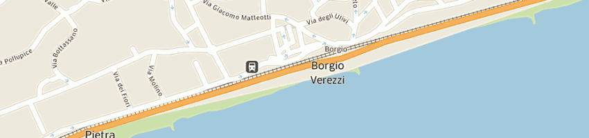 Mappa della impresa la playa - sas di aicardi laura e c a BORGIO VEREZZI