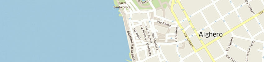 Mappa della impresa laboratorio orafo il topazio di pinna gian luca a SASSARI