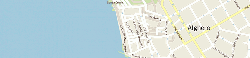 Mappa della impresa mancaleoni alessandro a SASSARI