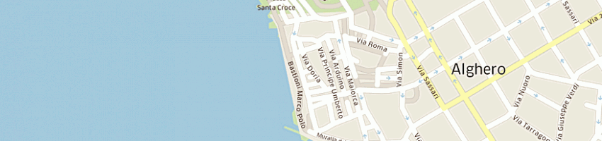 Mappa della impresa libreria giuridica di fiori giuseppe guido a SASSARI