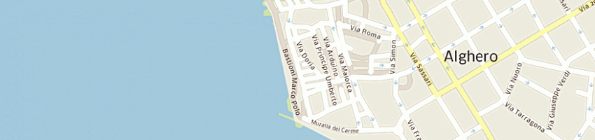 Mappa della impresa alleanza nazionale a SASSARI