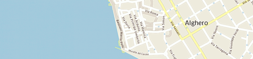 Mappa della impresa cherchi antonio a ALGHERO