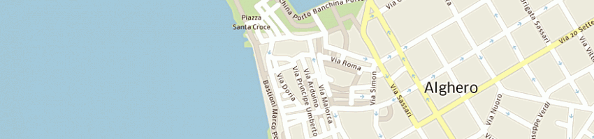 Mappa della impresa immobiliare best invest di serra giovanna a ALGHERO