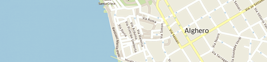 Mappa della impresa obra cultural de l'alguer a ALGHERO