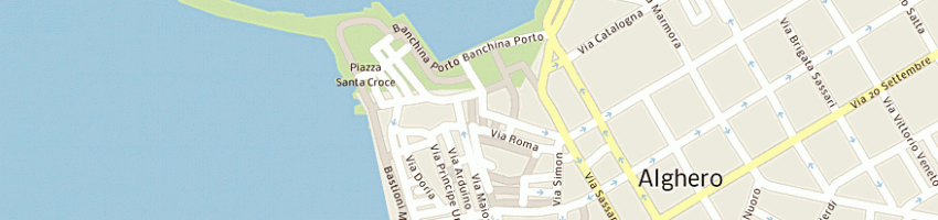 Mappa della impresa fondazione banco di sardegna a SASSARI
