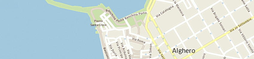 Mappa della impresa lobrano francesco a ALGHERO