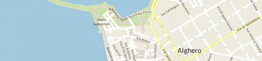 Mappa della impresa pepe francesco a ALGHERO