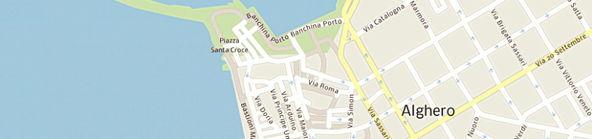 Mappa della impresa domingo srl a SASSARI