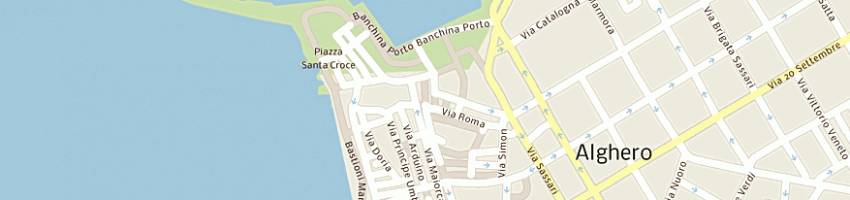 Mappa della impresa delinna agostino a SASSARI
