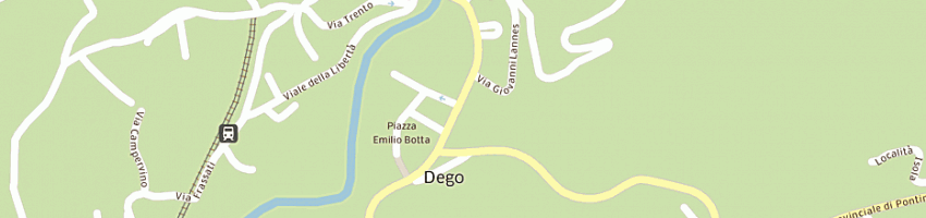 Mappa della impresa chiavarino rosmeri a DEGO