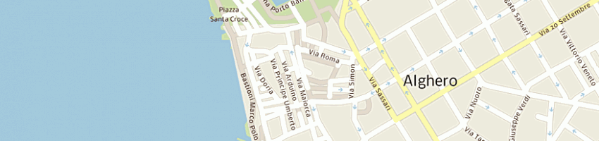 Mappa della impresa fancellu enrico a SASSARI