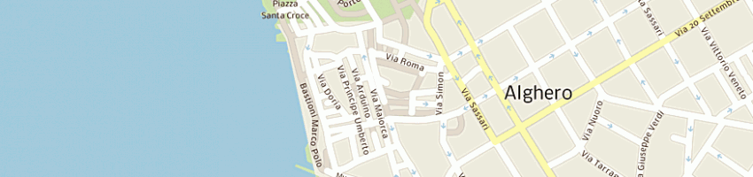 Mappa della impresa ginanni maria luisa paola a ALGHERO
