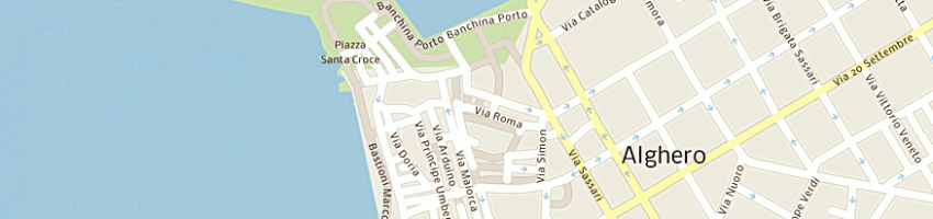 Mappa della impresa giangrandi maria grazia a ALGHERO