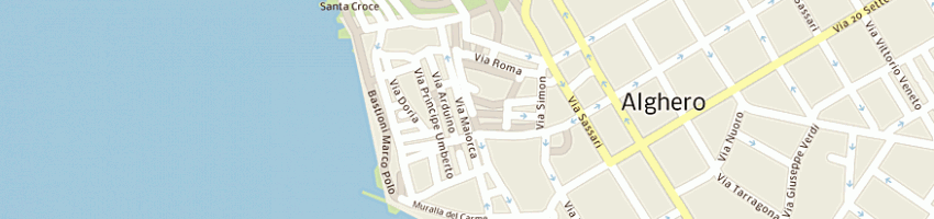 Mappa della impresa ci pi srl a ALGHERO