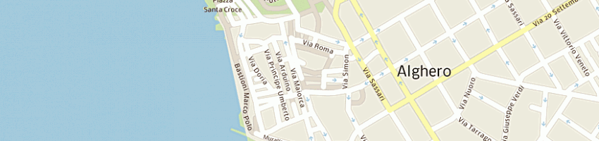 Mappa della impresa caria domenico a ALGHERO