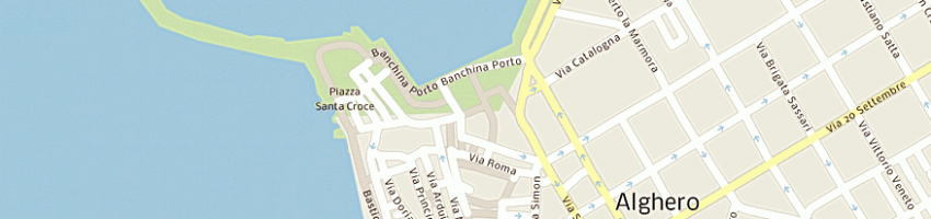 Mappa della impresa loriga antonella a ALGHERO