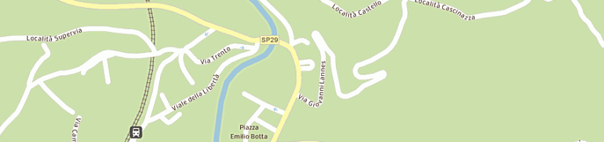 Mappa della impresa vedauto di vedeo luciano a DEGO