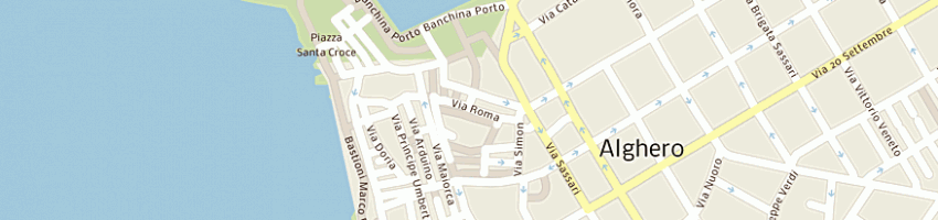 Mappa della impresa ceramica club erre srl a SASSARI