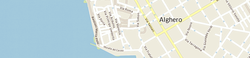 Mappa della impresa guala' maria immacolata a ALGHERO