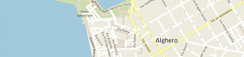 Mappa della impresa pittau danila a ALGHERO