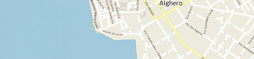 Mappa della impresa immagine donna di romeo e meloni snc a ALGHERO