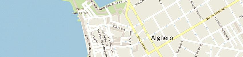 Mappa della impresa manca raimondo a ALGHERO